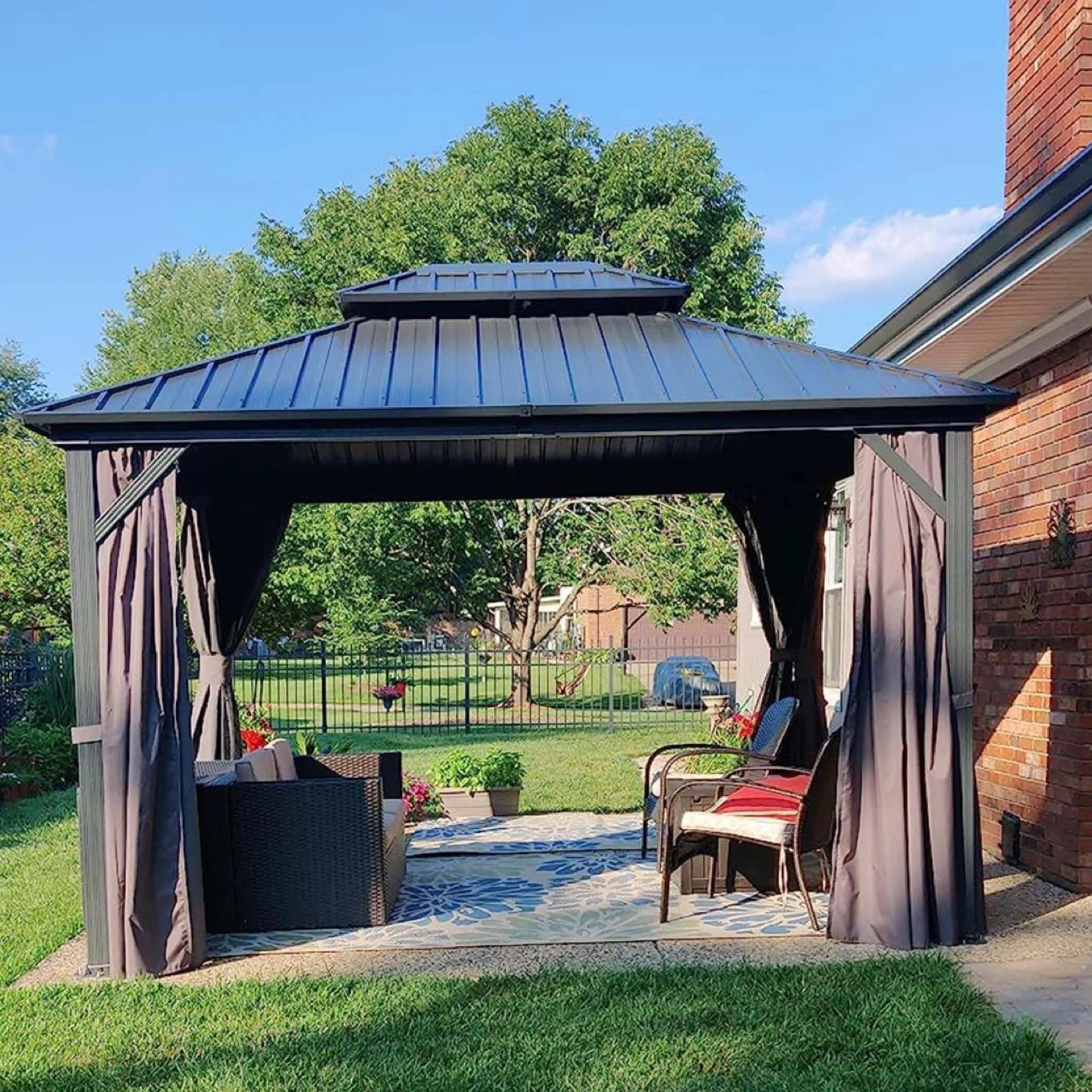Brand new Domi 10x10 FT Hardtop Gazebo