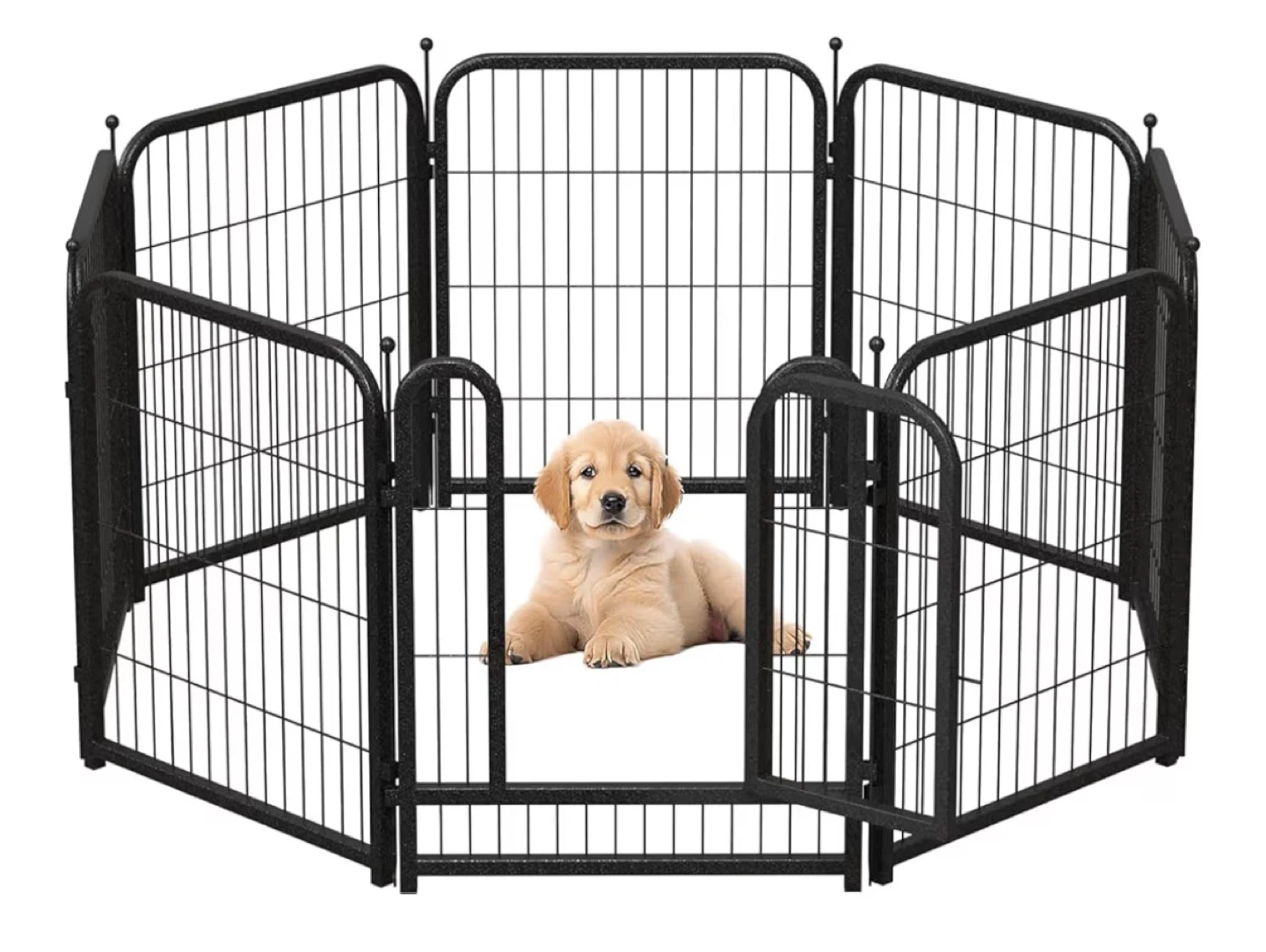 Brand new Black Metal Dog Playpen for Small/Medium Dogs