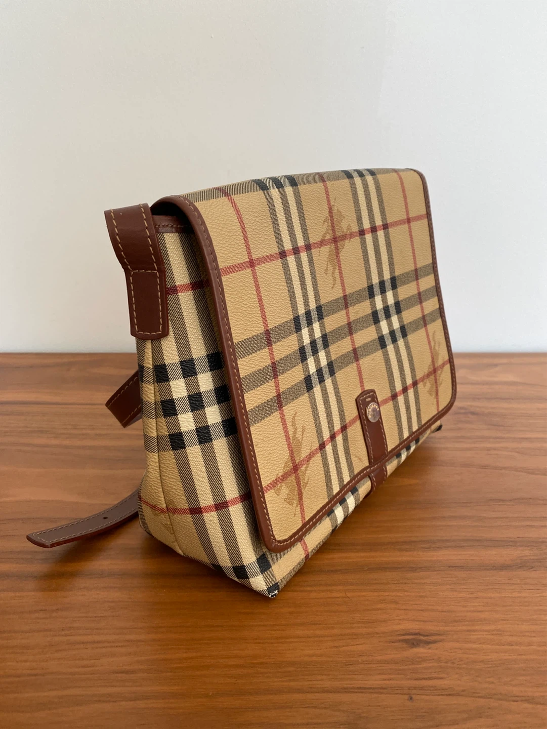 Burberry Nova Check Leather Trim Crossbody Bag - photo 3