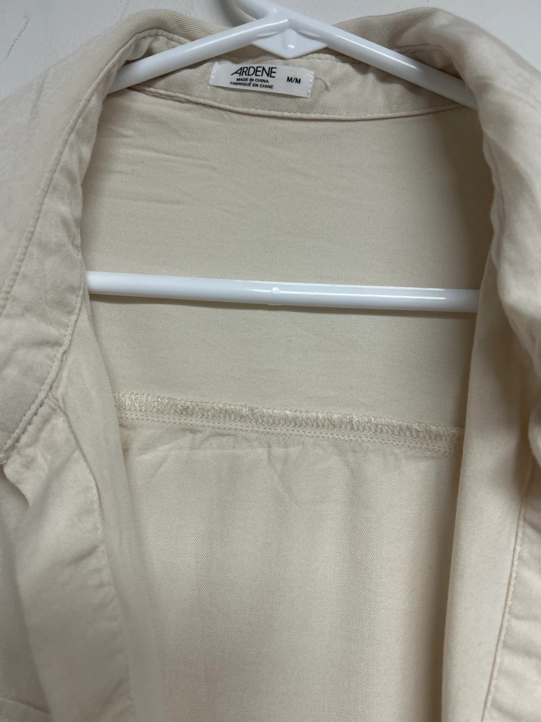 Ardene Cream Button-Up Shirt - photo 2