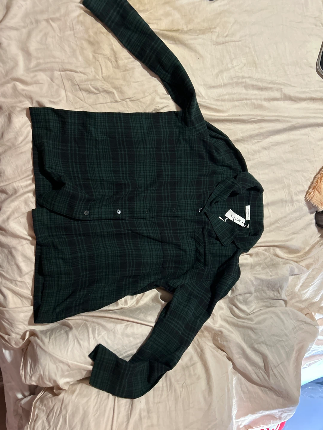 Aritzia Plaid Flannel Shirt