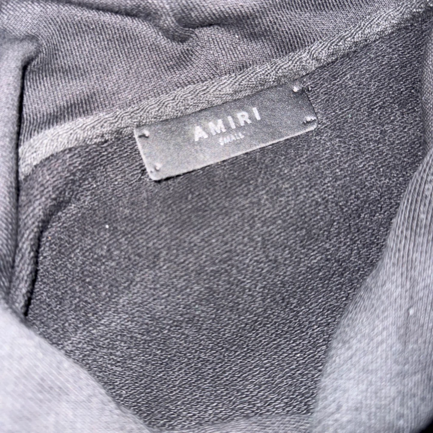AMIRI Hollywood CA Black Bone Graphic Hoodie - photo 2