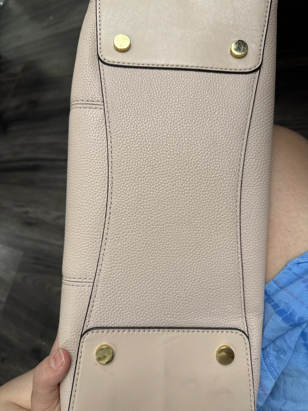 Michael Kors Beige Leather Satchel Handbag - photo 4