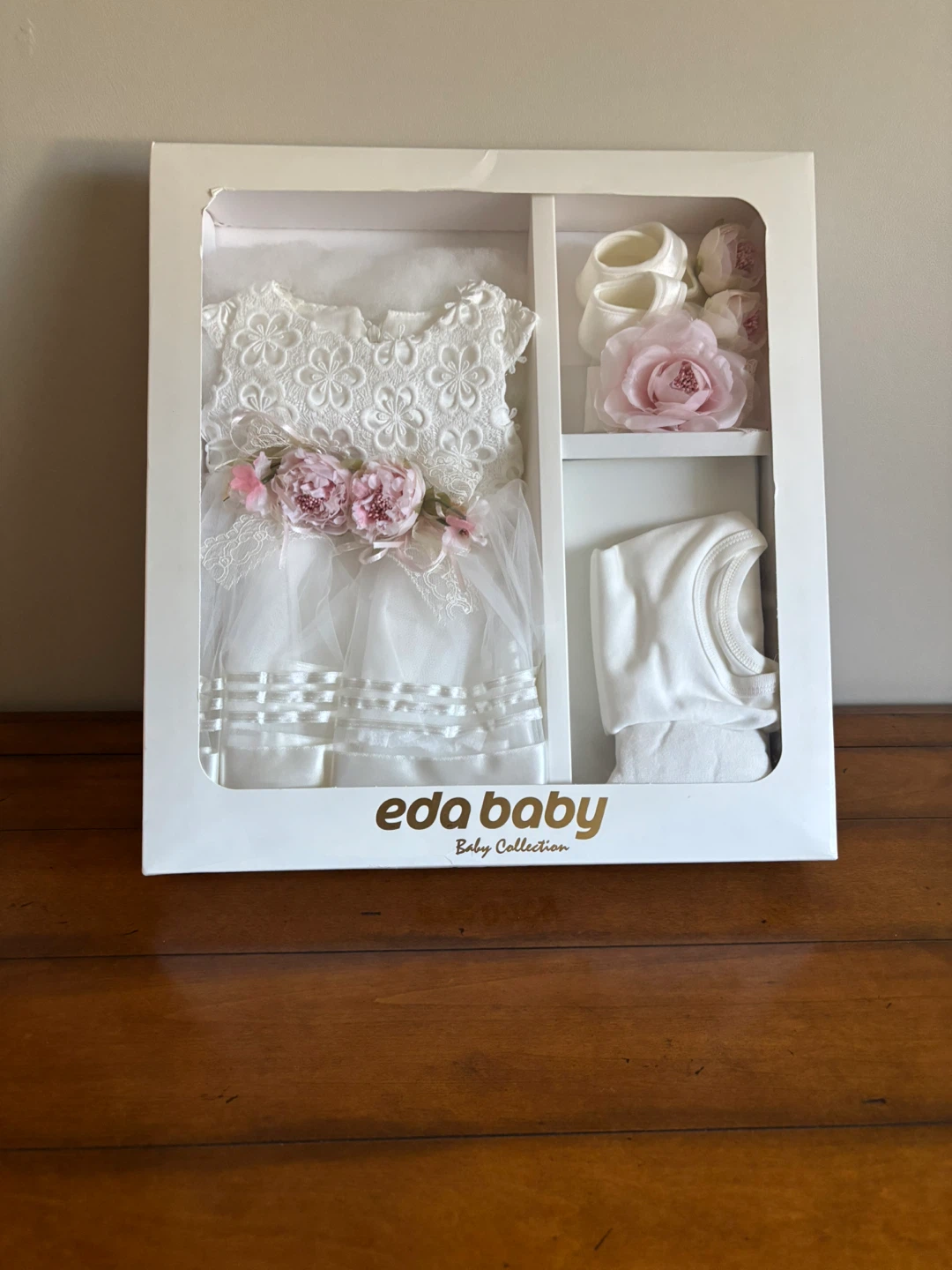 Eda Baby Girls' Christening Gown Set - photo 3