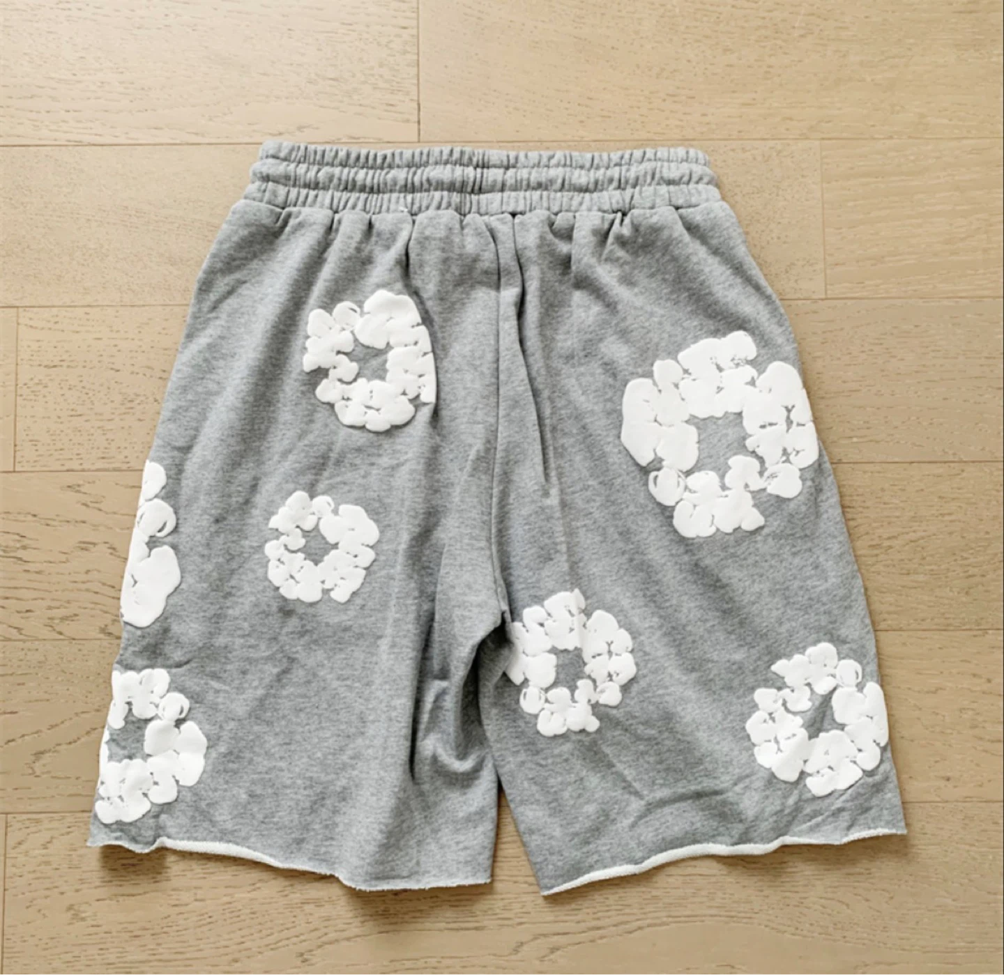 Denim tear shorts