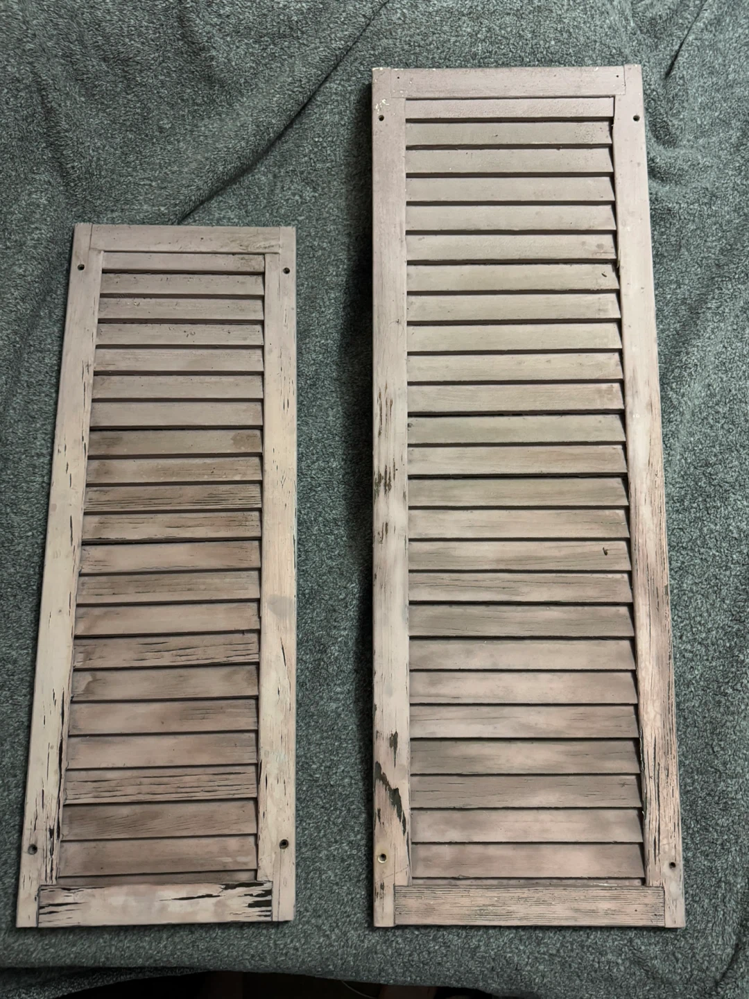 🌸 Farmhouse Weathered Shutters 🌸