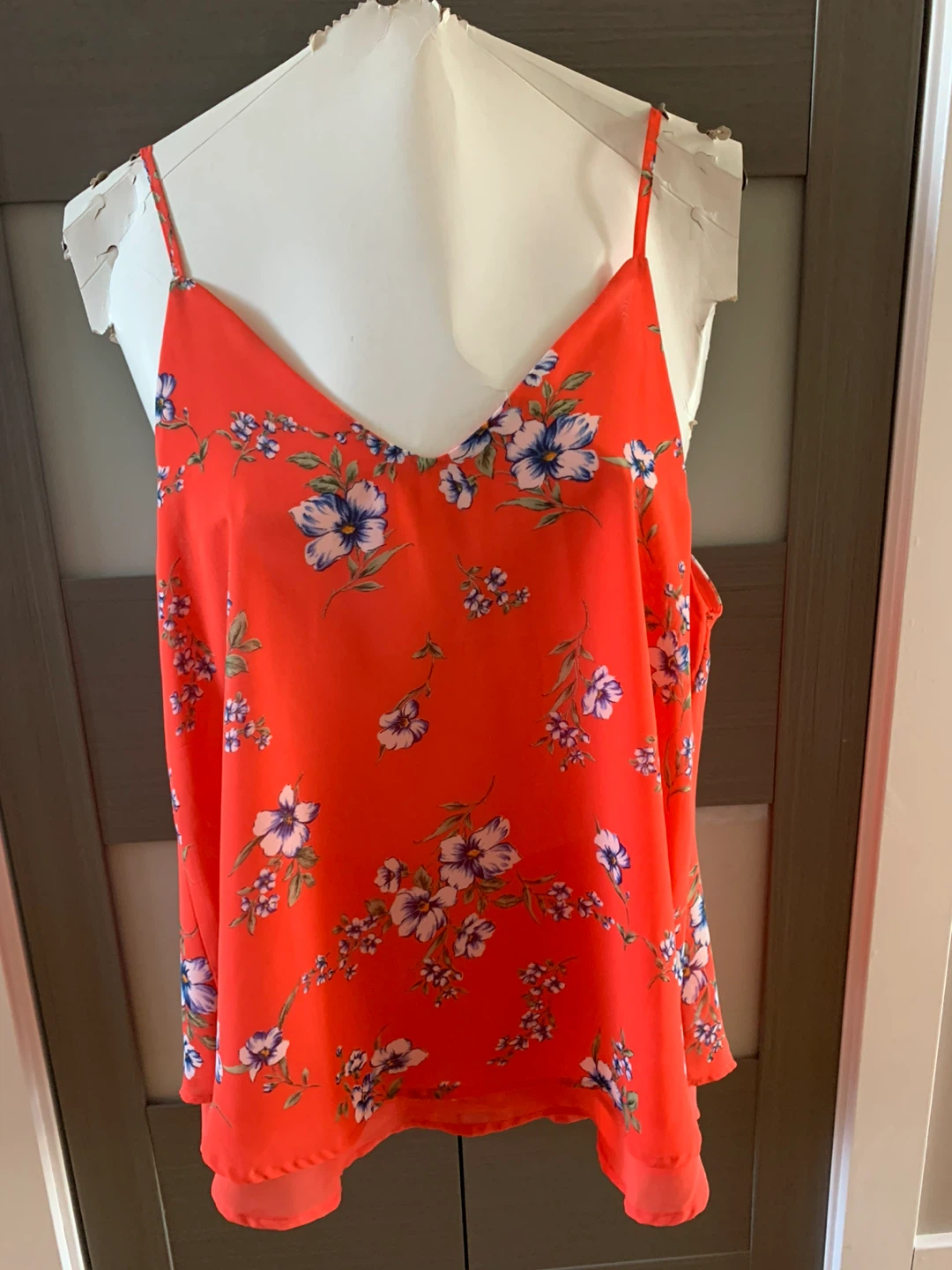 Sheer Lined Tank Top