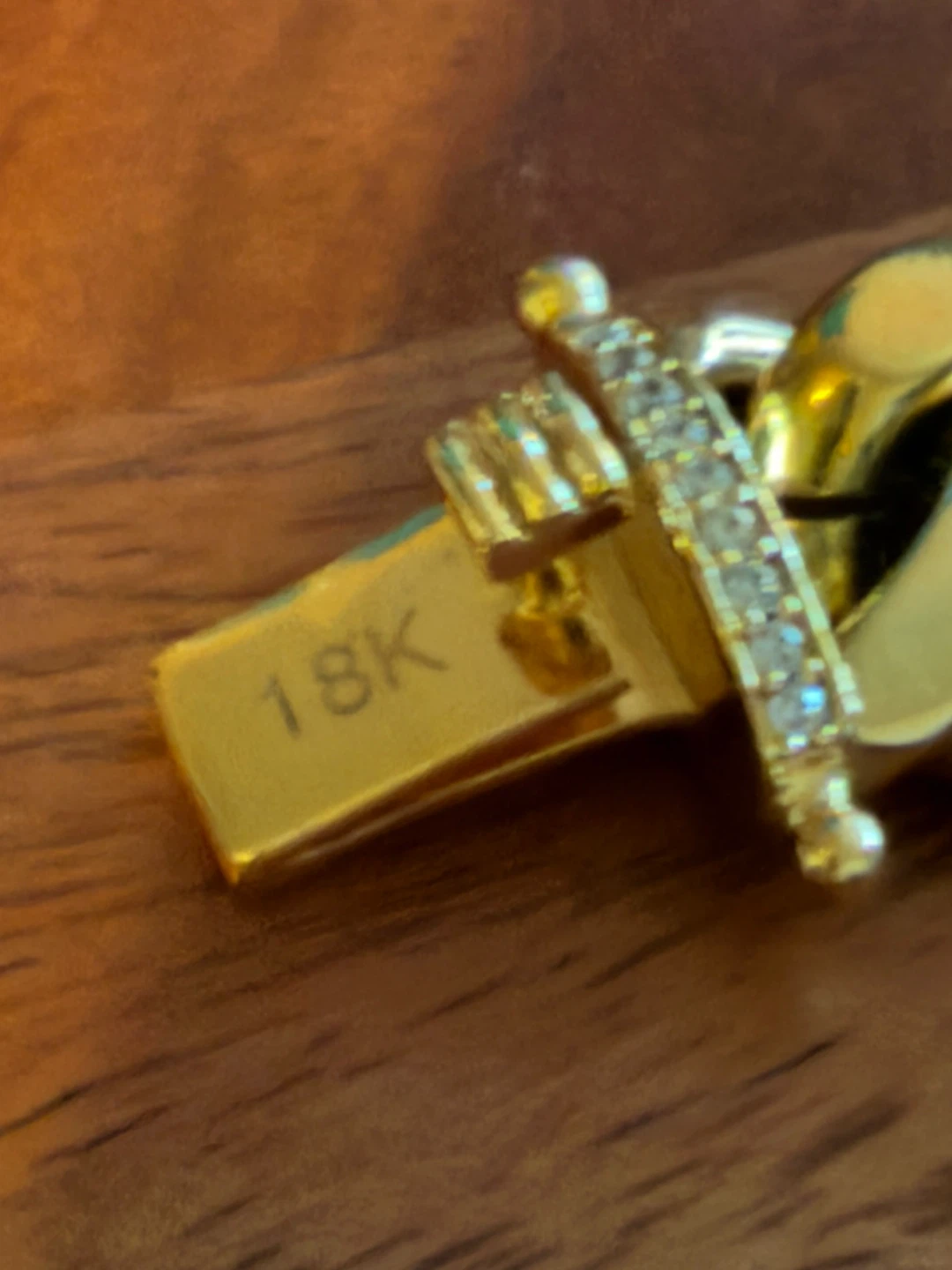 18k Plated Gold Miami Cuban Link CZ Bracelet - Harlem Bling - photo 3