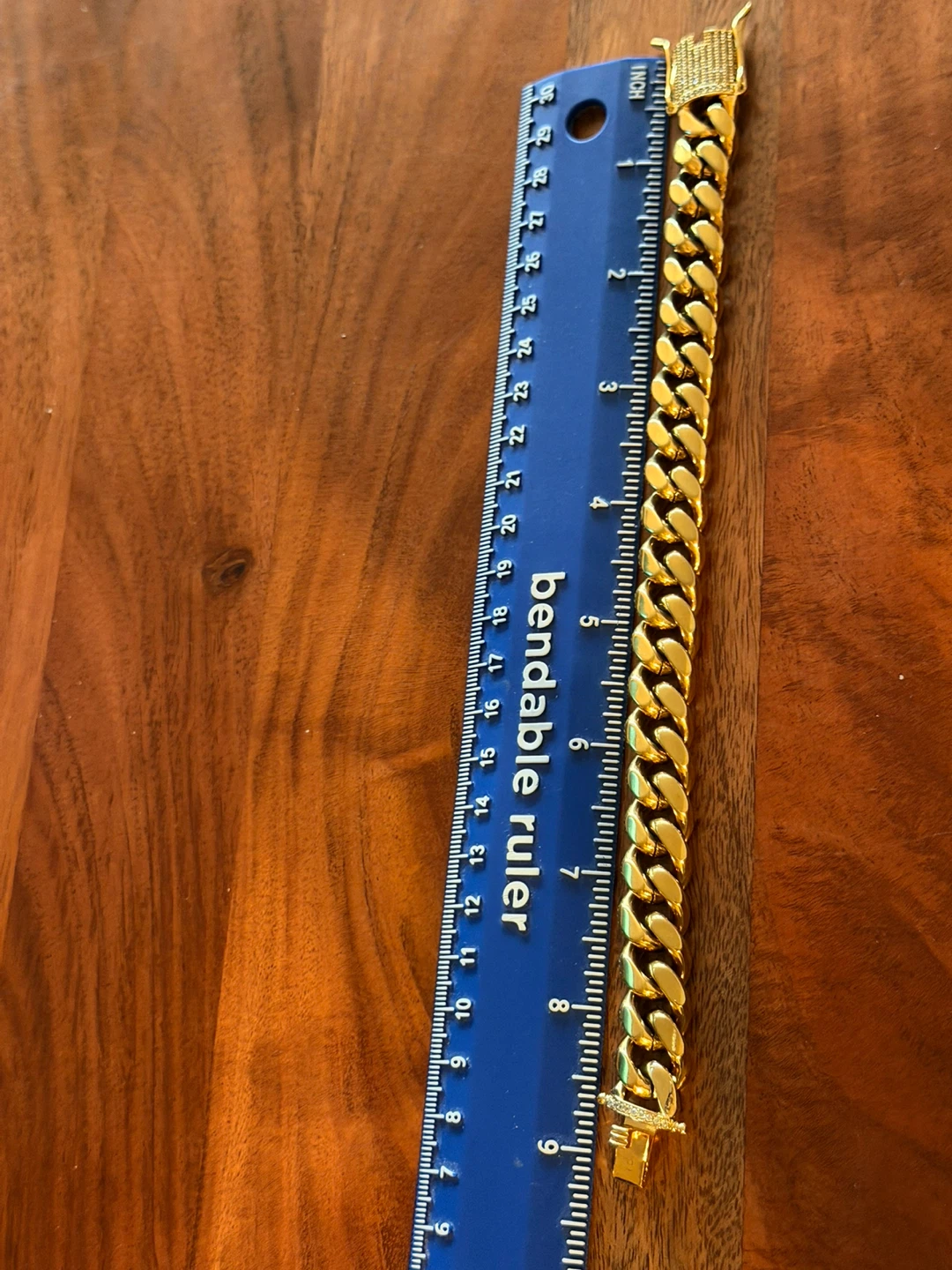 18k Plated Gold Miami Cuban Link CZ Bracelet - Harlem Bling - photo 5