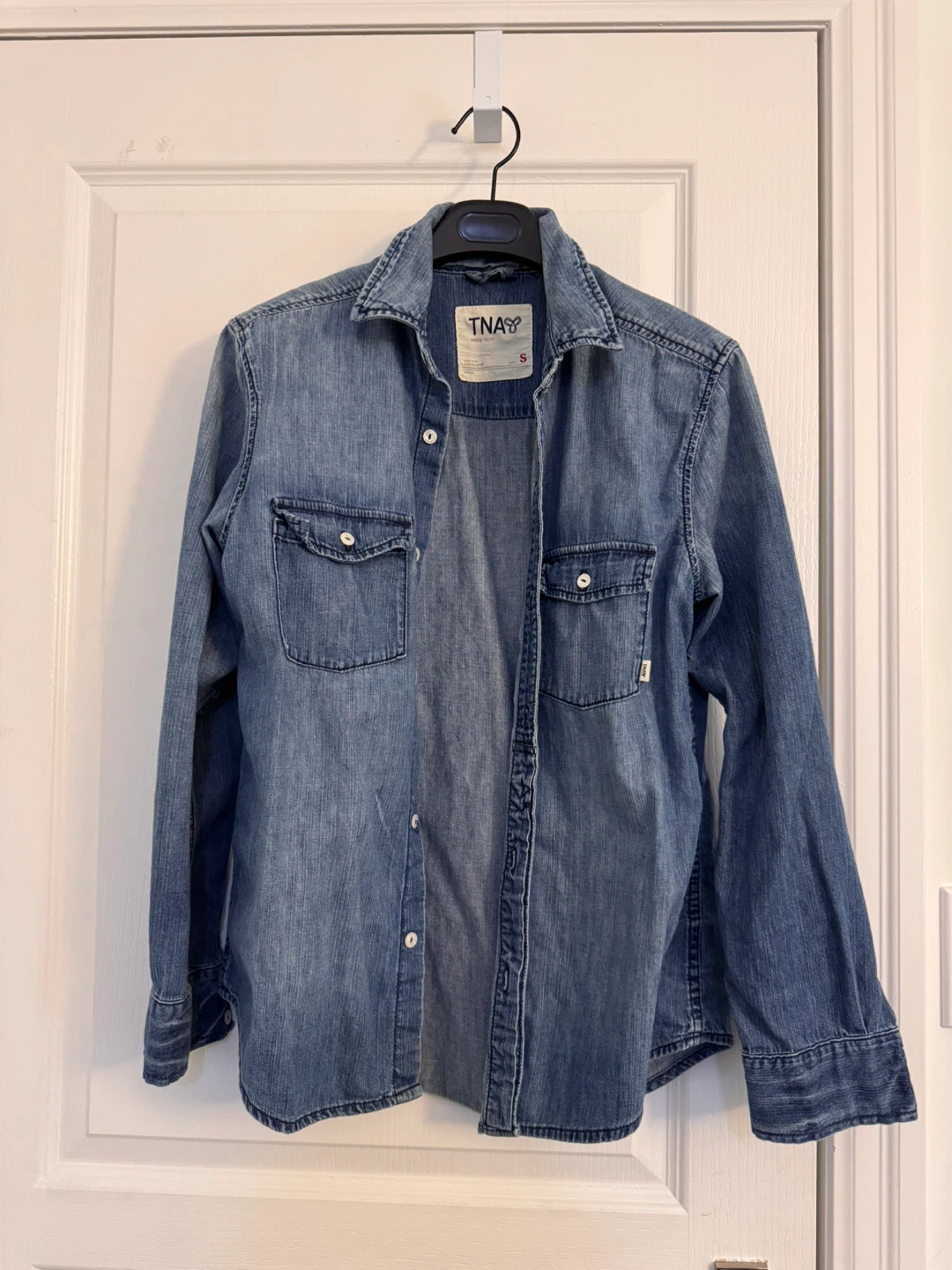TNA Denim Shirt Size S