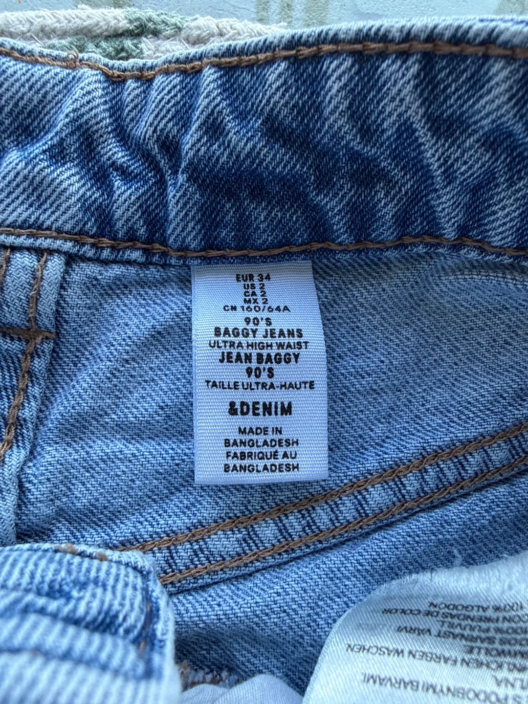 H&M 90's Baggy Jeans - photo 4