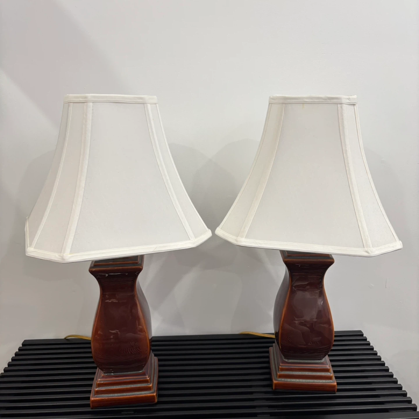 Pair of Vintage Ceramic Table Lamps