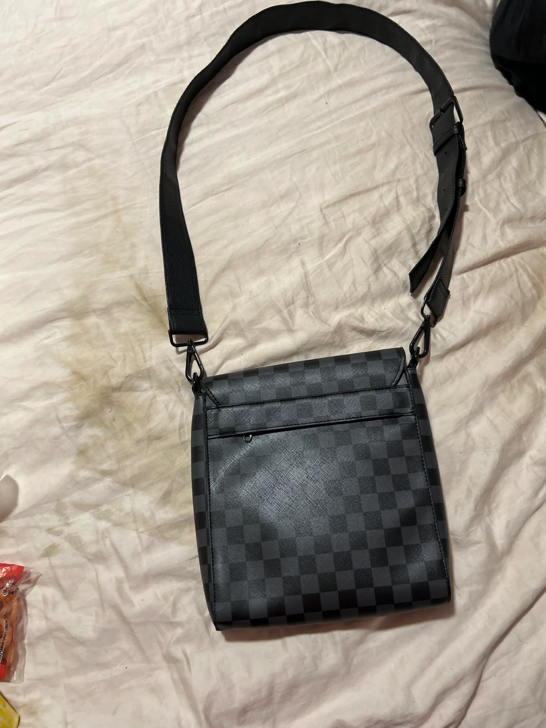 Sprayground Shark Checkered Crossbody Bag - photo 2