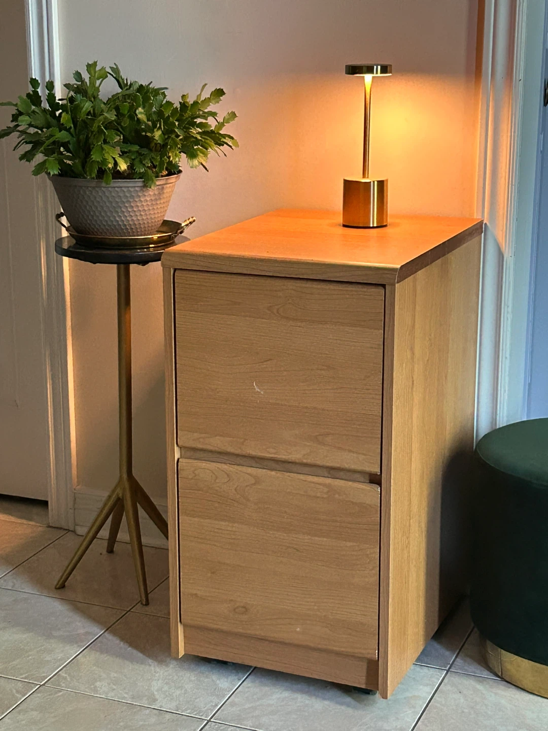 Wooden Filing Cabinet