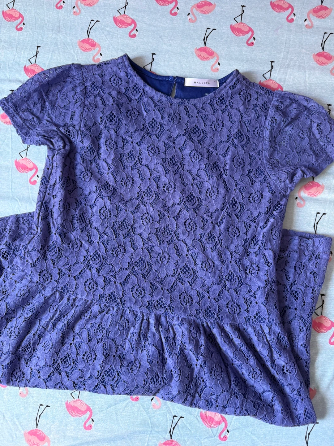 Floral Purple Dress