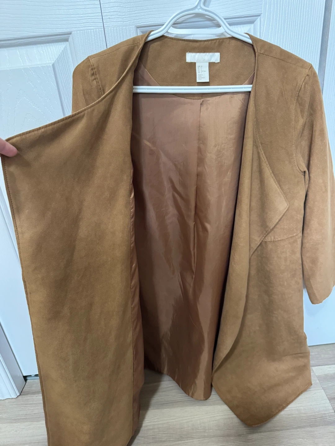 H&M Suede-like Waterfall Jacket - Size 2 - photo 5