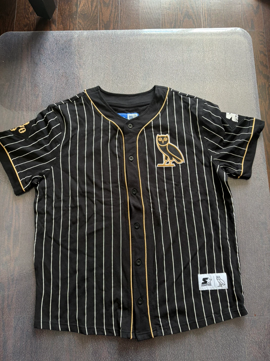 Starter x OVO "Owls" Baseball Jersey - XL