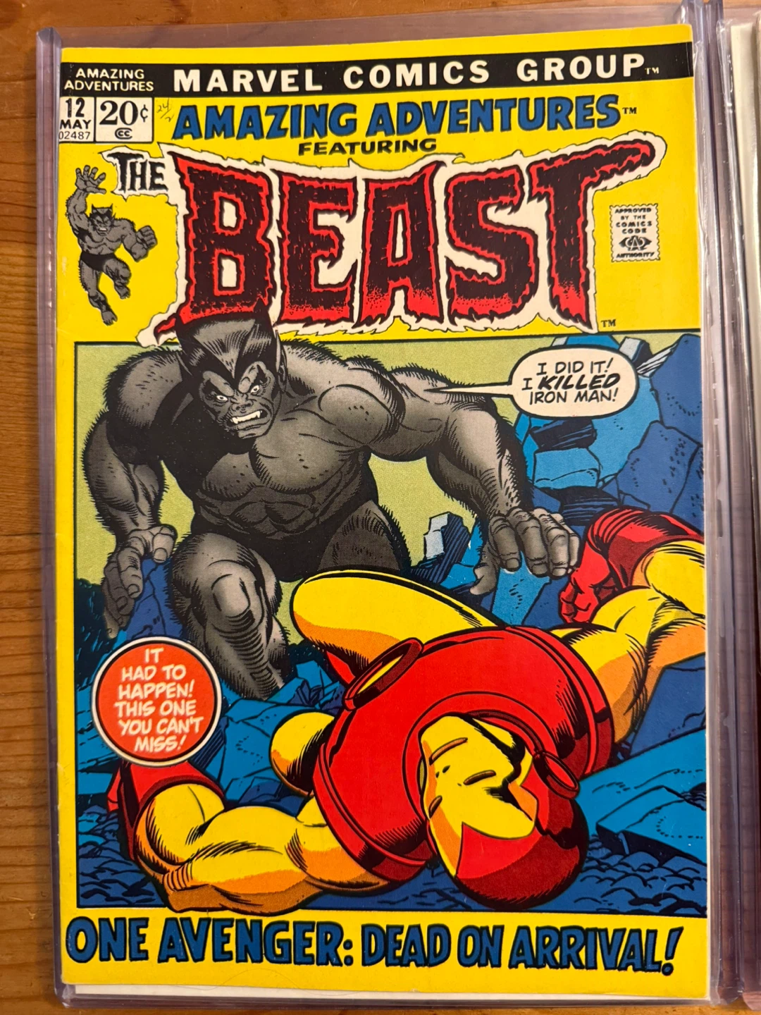 Marvel Comics Amazing Adventures The Beast  (Lot of 3) - photo 2