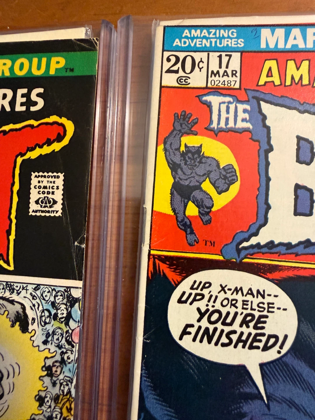 Marvel Comics Amazing Adventures The Beast  (Lot of 3) - photo 5