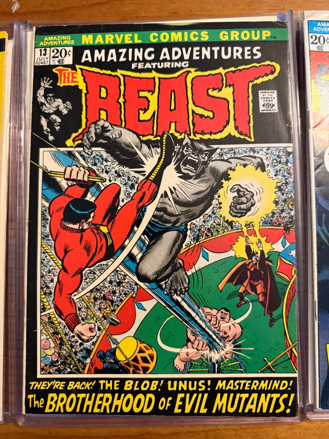 Marvel Comics Amazing Adventures The Beast  (Lot of 3) - photo 3
