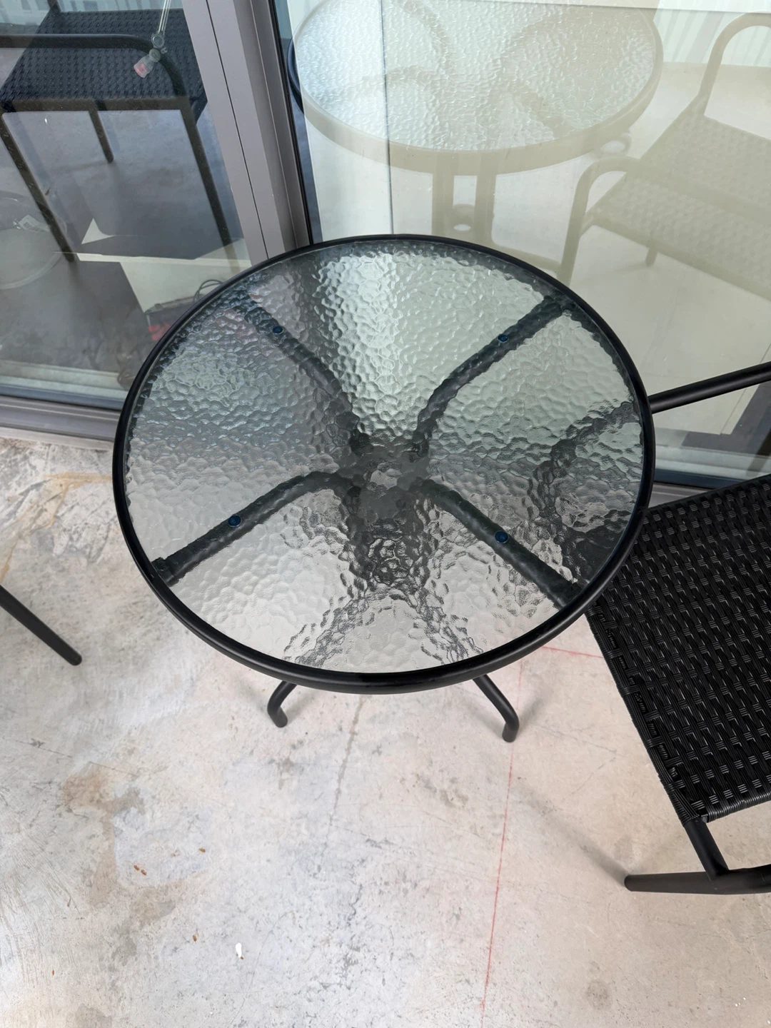 Patio Bistro Set - 1 Table & 2 Chairs - photo 3
