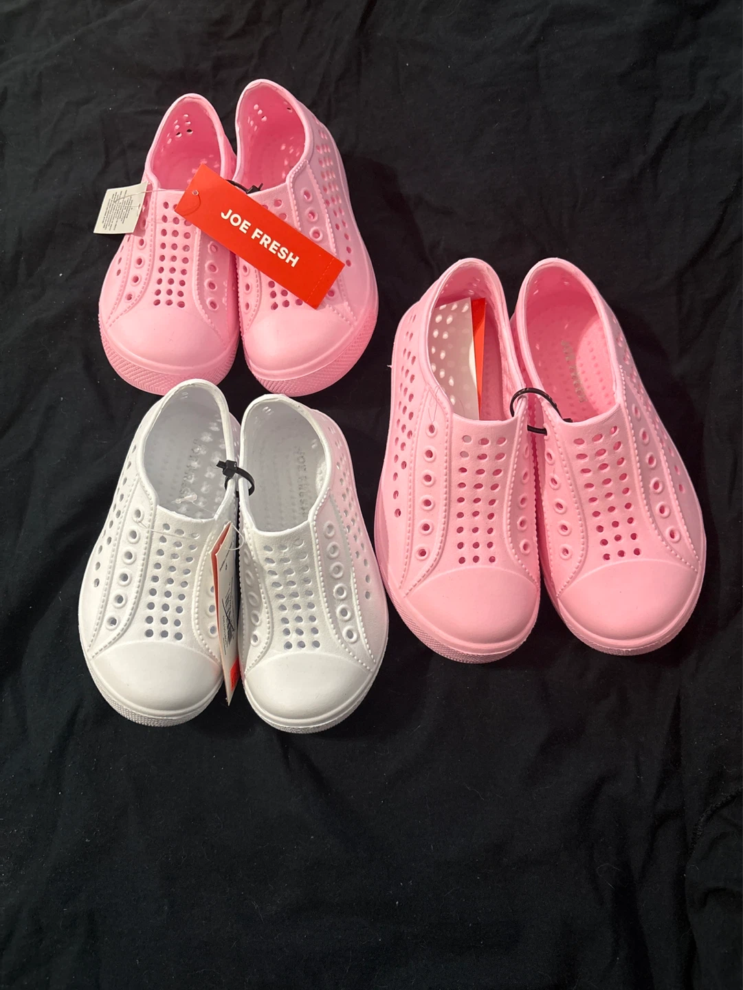 Joe Fresh Toddler Shoes - Pink and White
