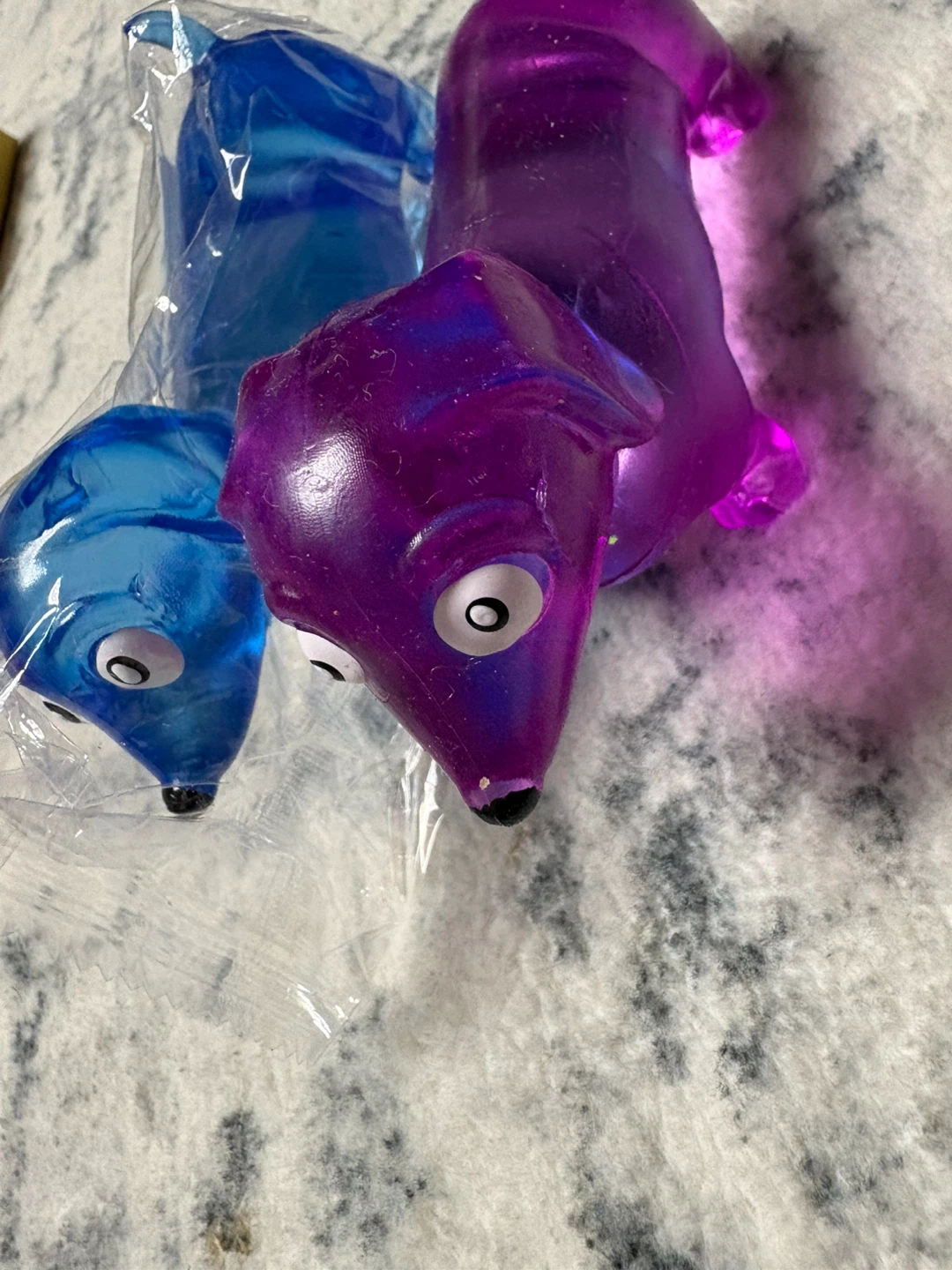 Sugar filled dog squishys