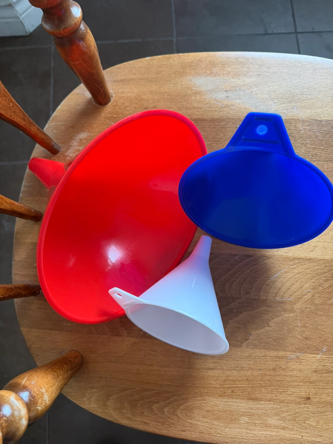 Set of 3 Plastic Funnels - photo 2