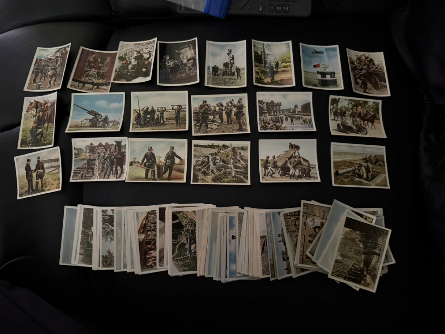 Collection of Vintage German War Trading Cards 1900’s