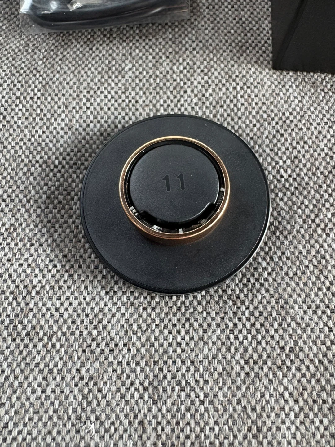 (Qring)Smart Ring Size 11 Rose Gold Tone - photo 3