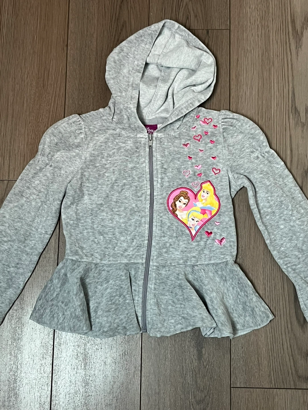 Disney Princess Hoodie Girls Size 4