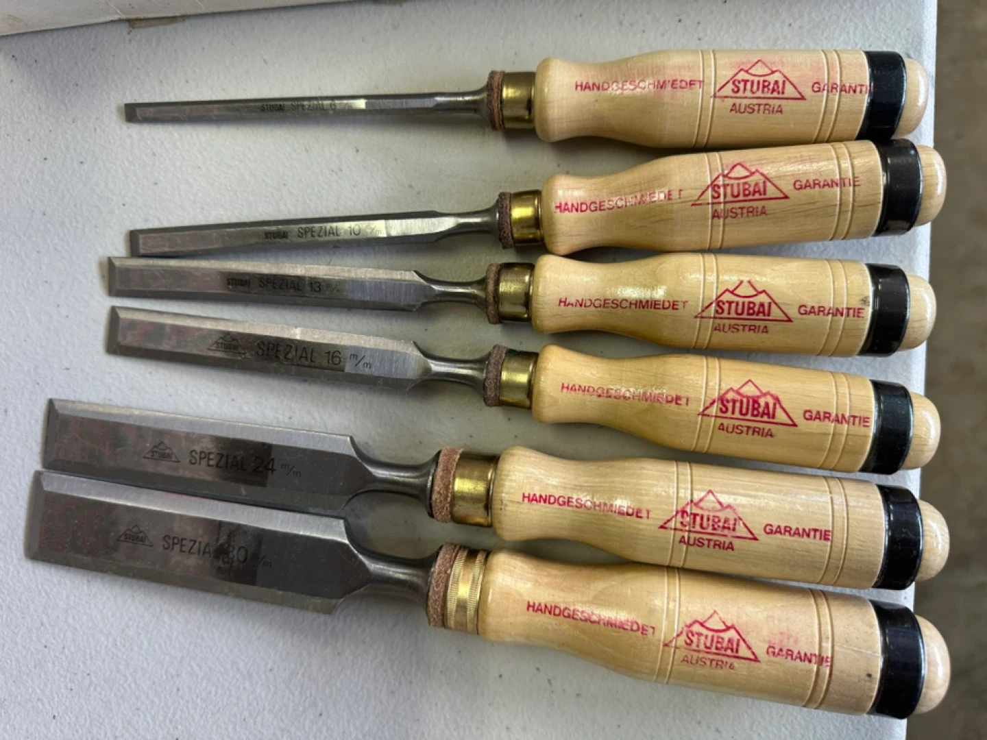 New Stubai Chisels Set.