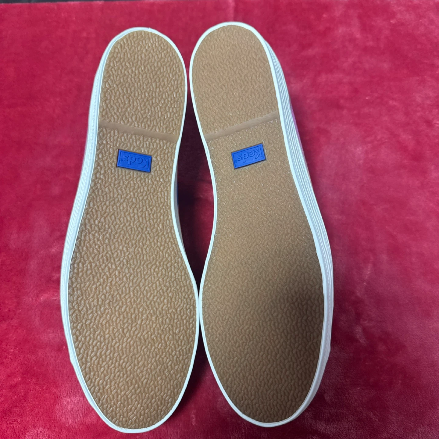 10M Kate Spade x Keds Rainbow Striped Canvas Sneakers - photo 5