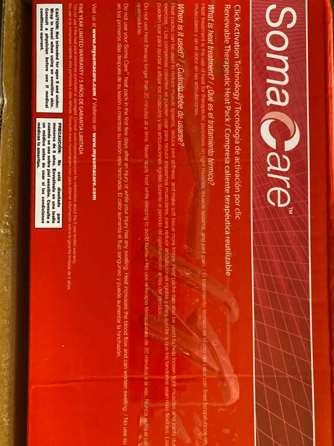 Soma Care Neck & Shoulder Therapeutic Heat Pack - photo 2