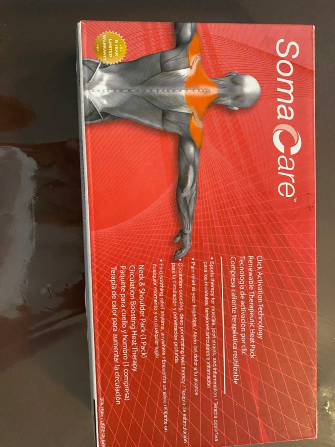 Soma Care Neck & Shoulder Therapeutic Heat Pack