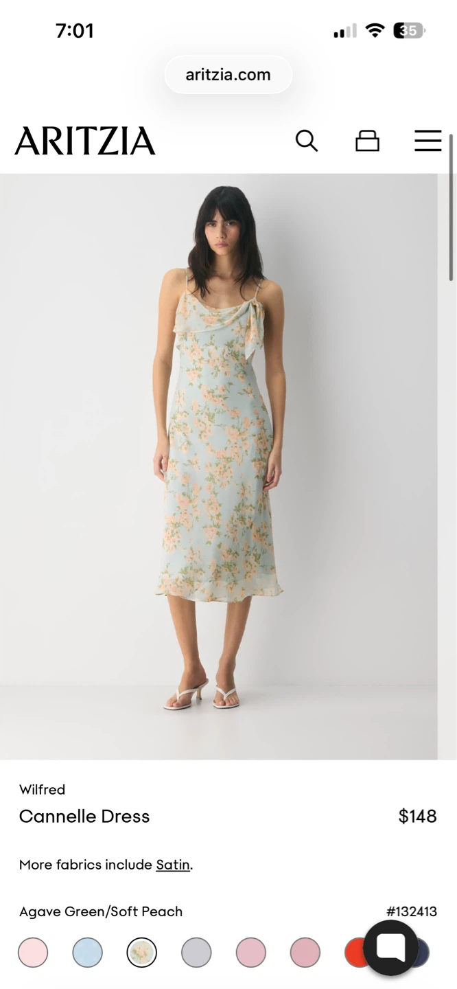 BRAND NEW Aritzia Wilfred Cannelle Dress - photo 4