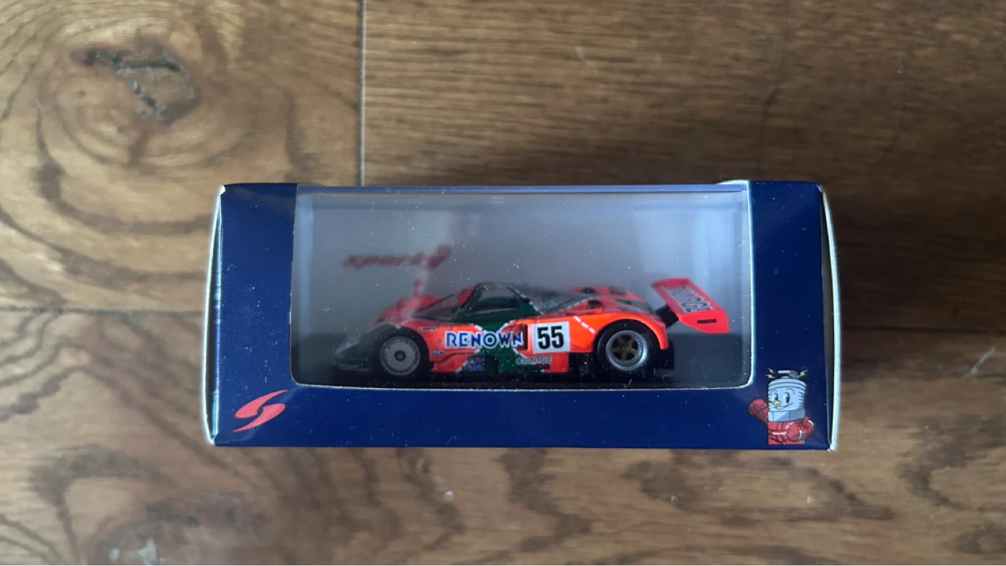 Sparky Mazda 787B #55 Diecast Model Car