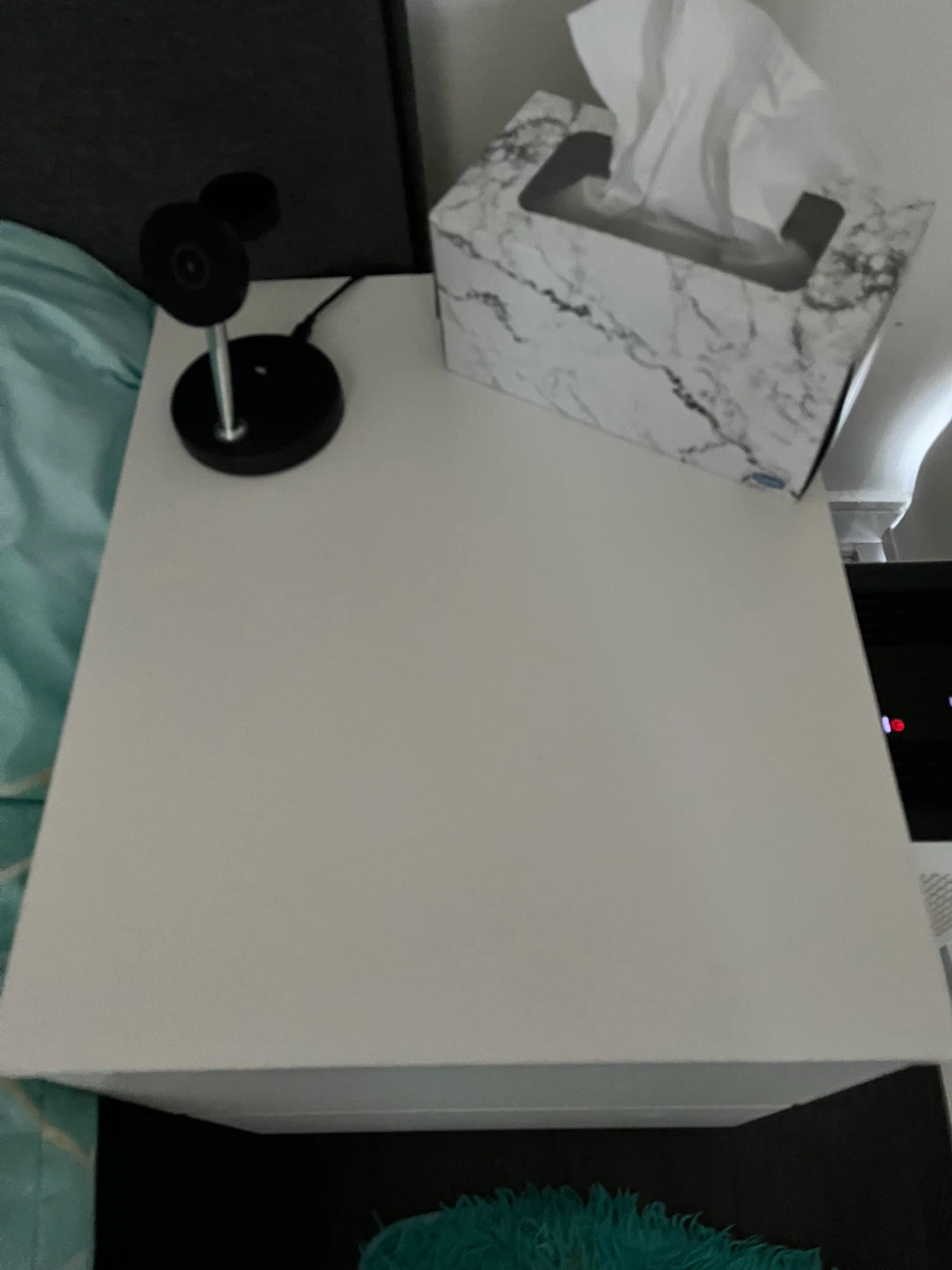 Two white IKEA nightstands - photo 4