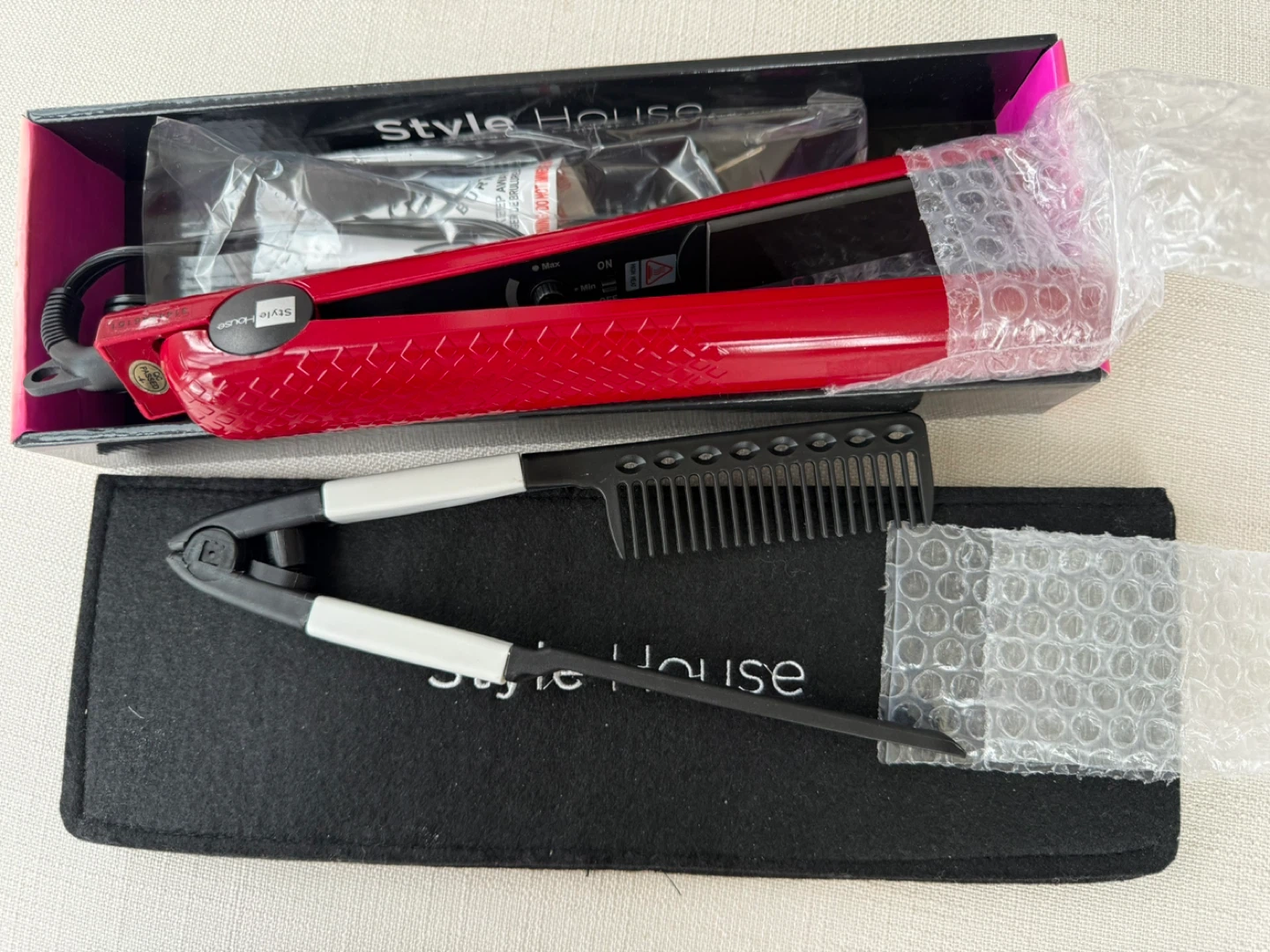 Style House Professional Styling Iron Hair Straightener - photo 3