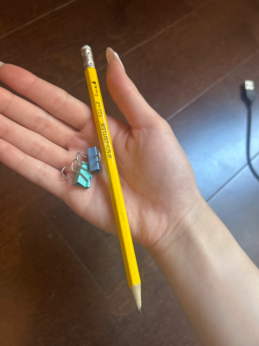 Small set of school supplies