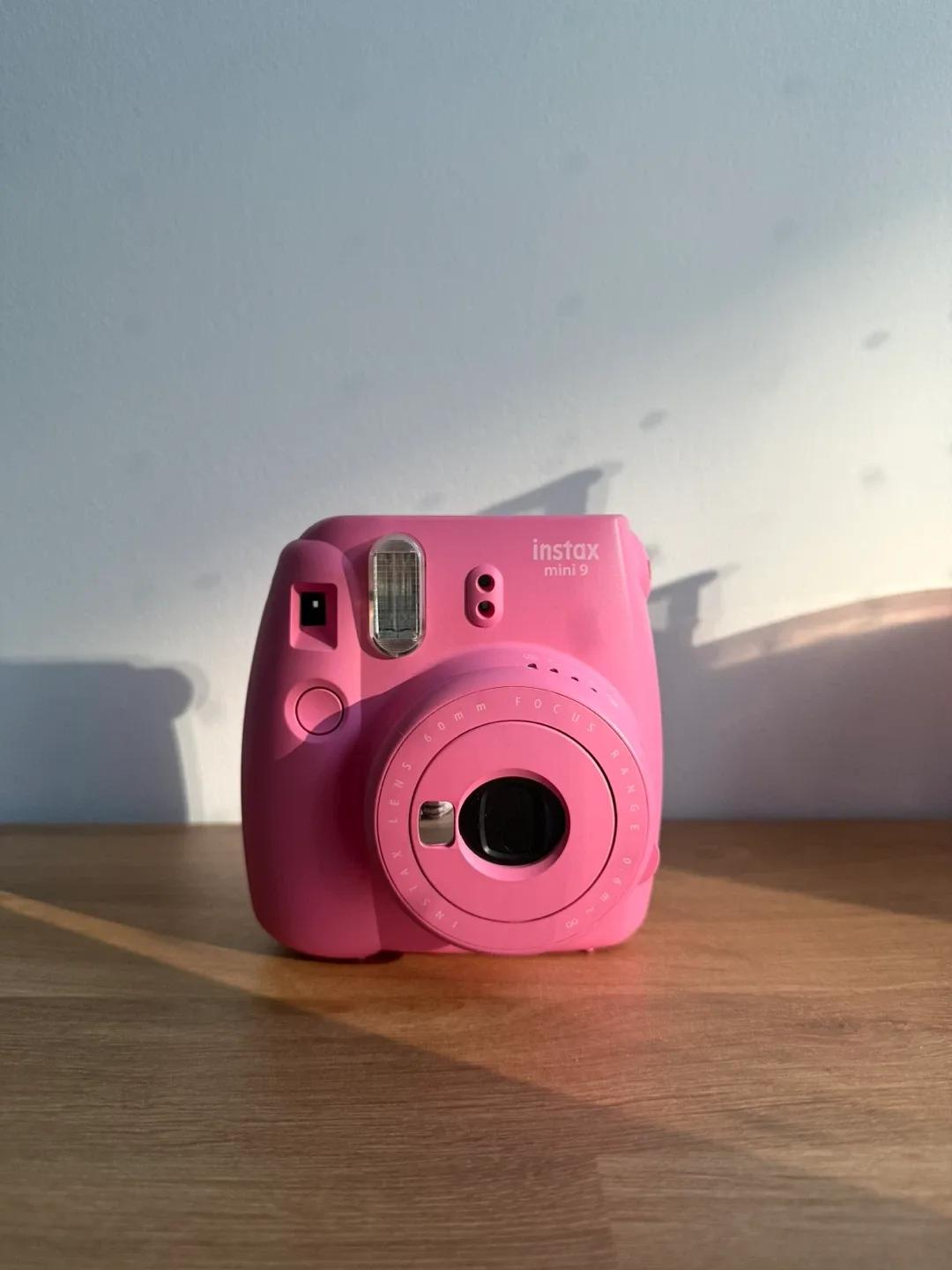Instax Mini 9 Pink Instant Camera with Case