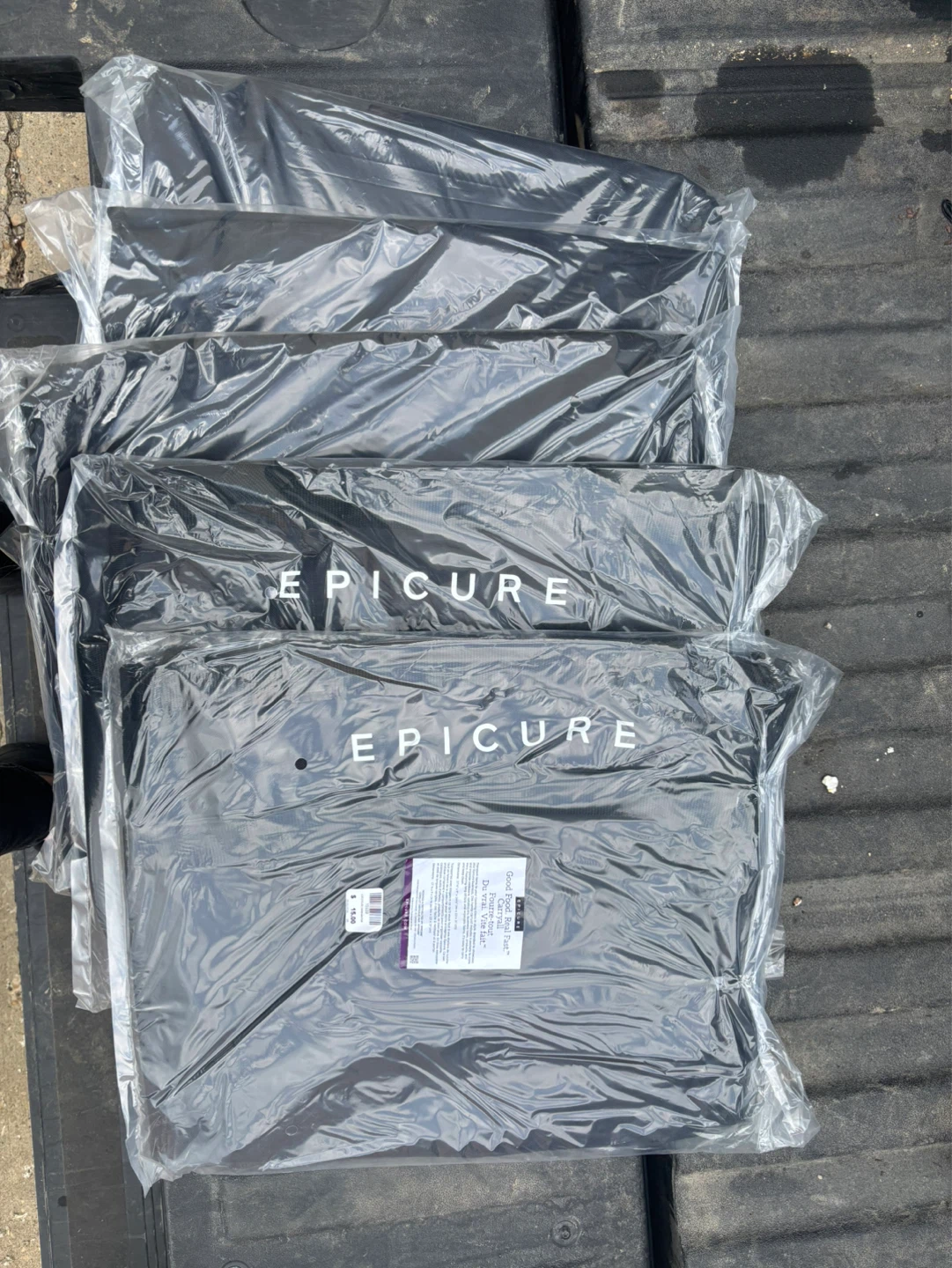 Group of 5 Brand New in Packaging EPICURE Shopping Bags - photo 4