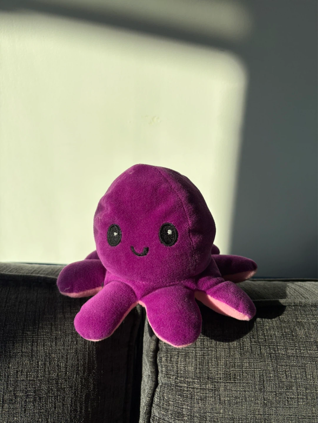 Reversible Octopus Plush Toy