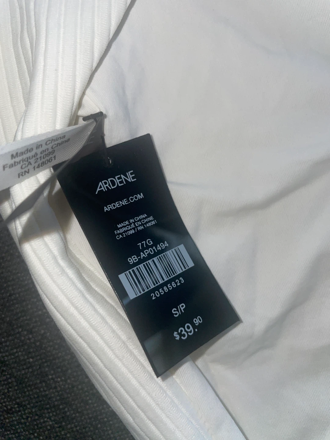 NWT - Kendall & Kylie White/Pink one piece swimsuit - photo 2