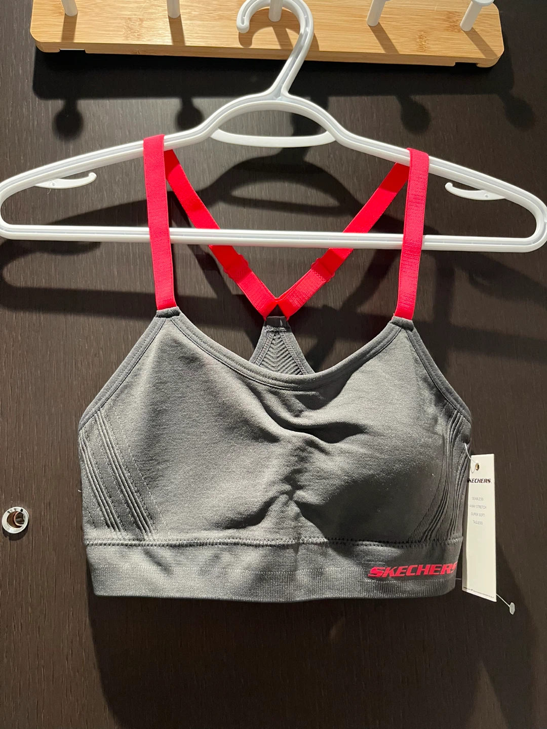 Skechers Grey Sports Bra - Medium