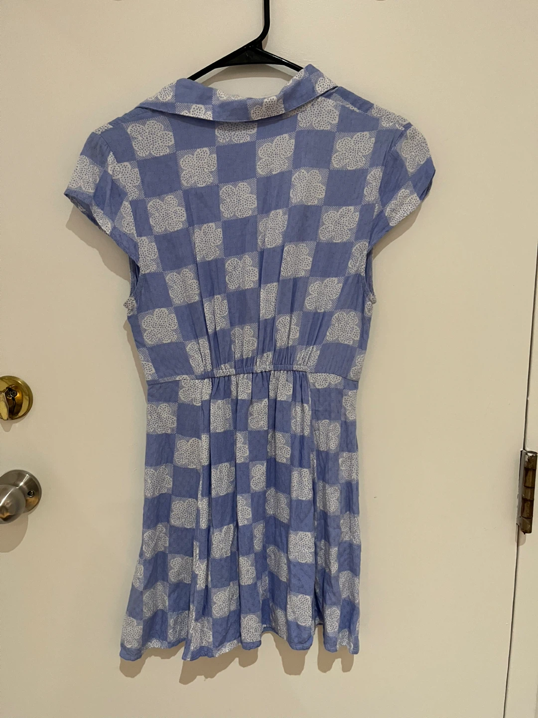 Urban Outfitters Blue Plaid Twist Front Dress - photo 3