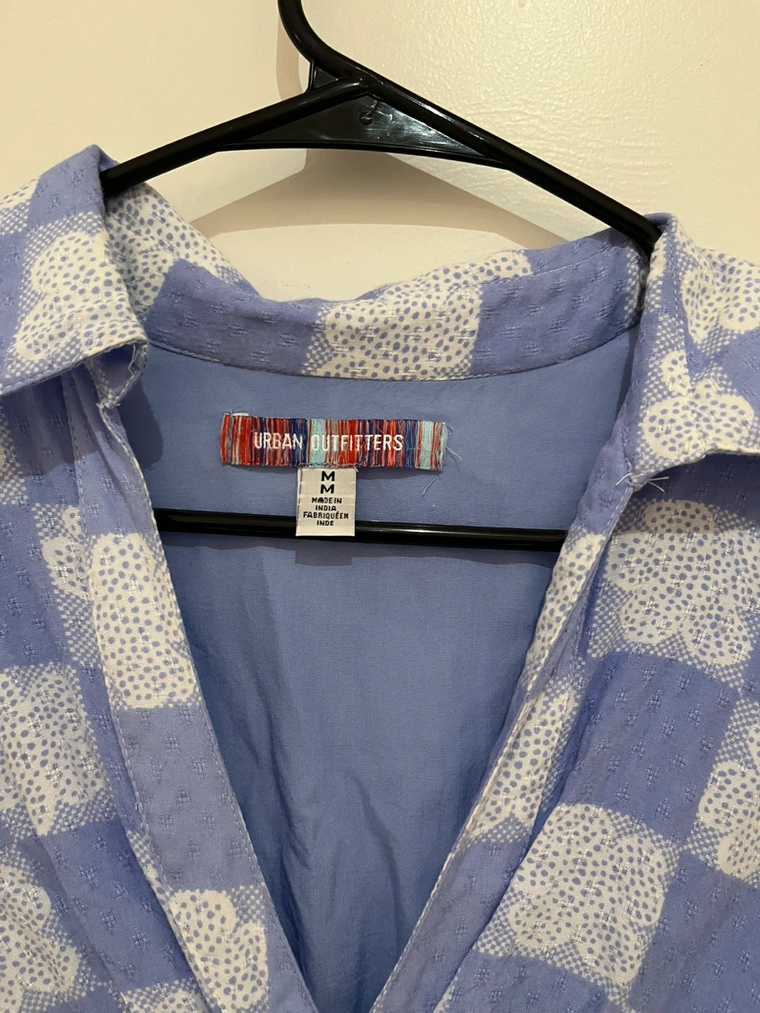 Urban Outfitters Blue Plaid Twist Front Dress - photo 2