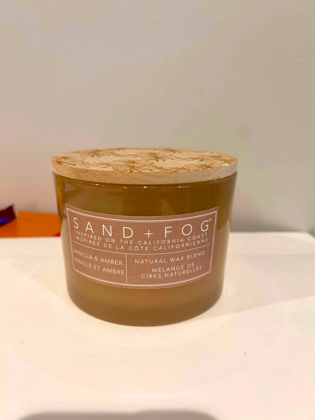 Sand and Fog Candle Vanilla and Amber Scent 12 oz Candle - photo 3