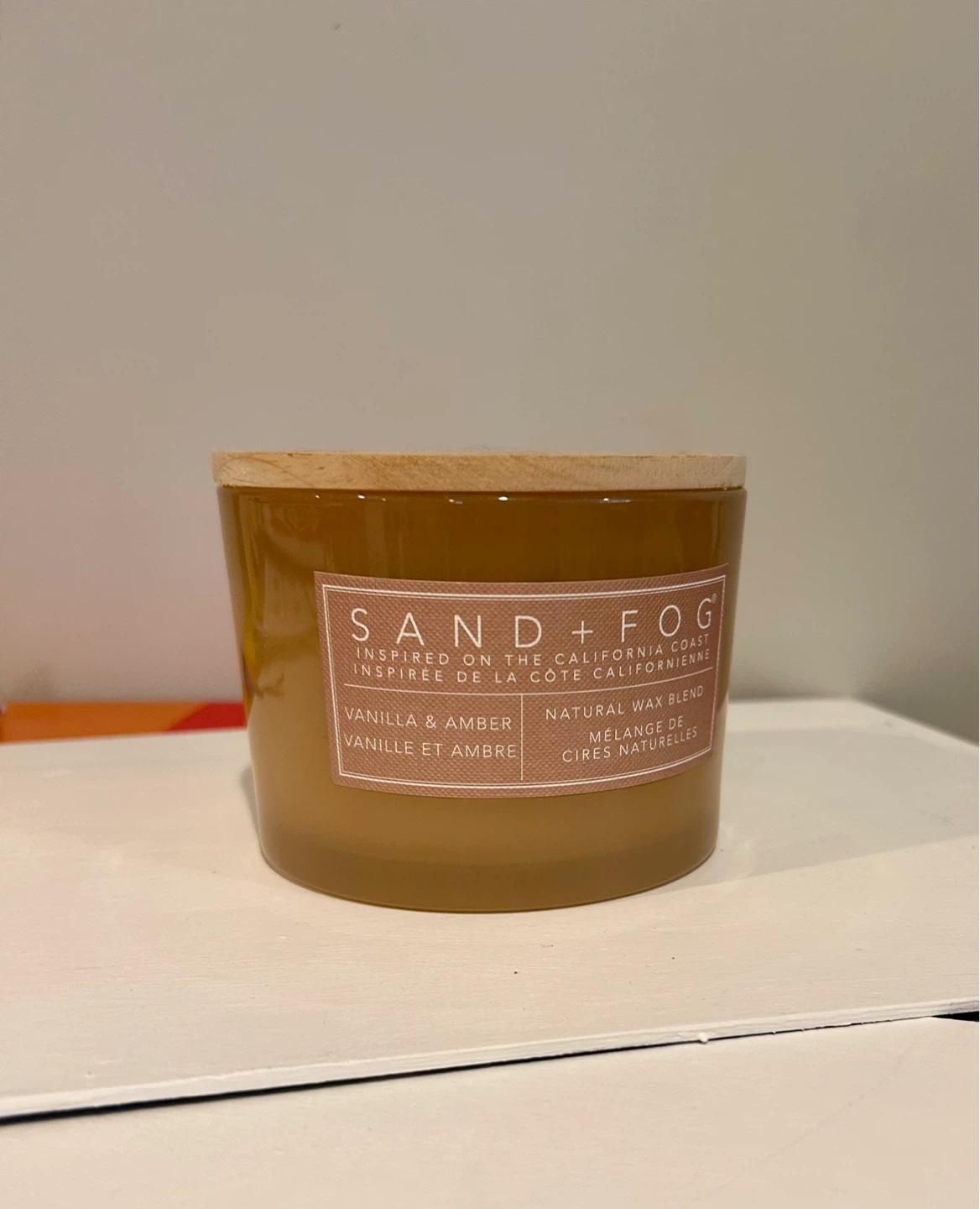 Sand and Fog Candle Vanilla and Amber Scent 12 oz Candle - photo 4