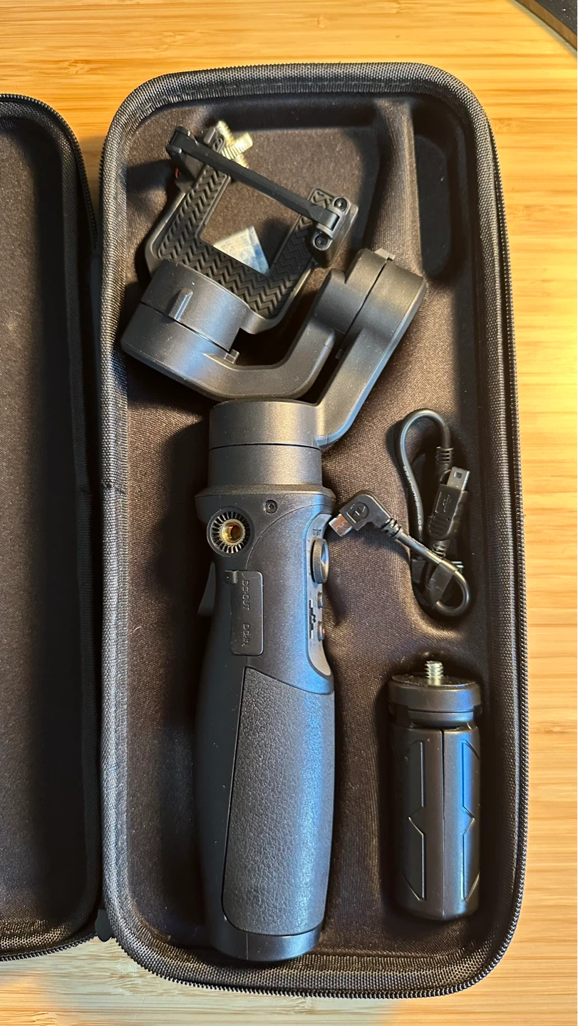 Hohem 4 Gimbal Stabilizer with Case and Accessories